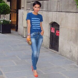 Christian Louboutin clear and pink pumps size 37